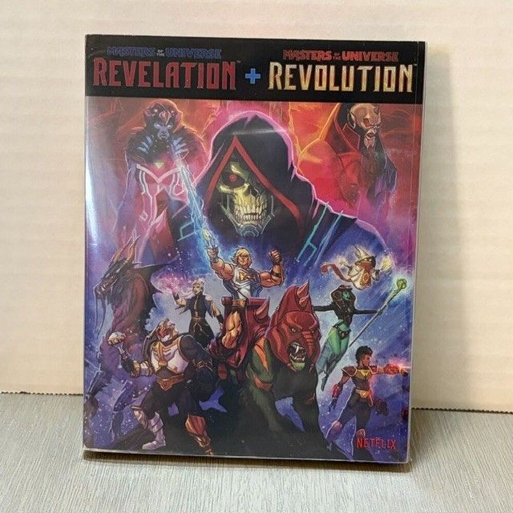 He-Man Masters of the Universe Netflix Revelation / Revolution Steelbook Blu-ray